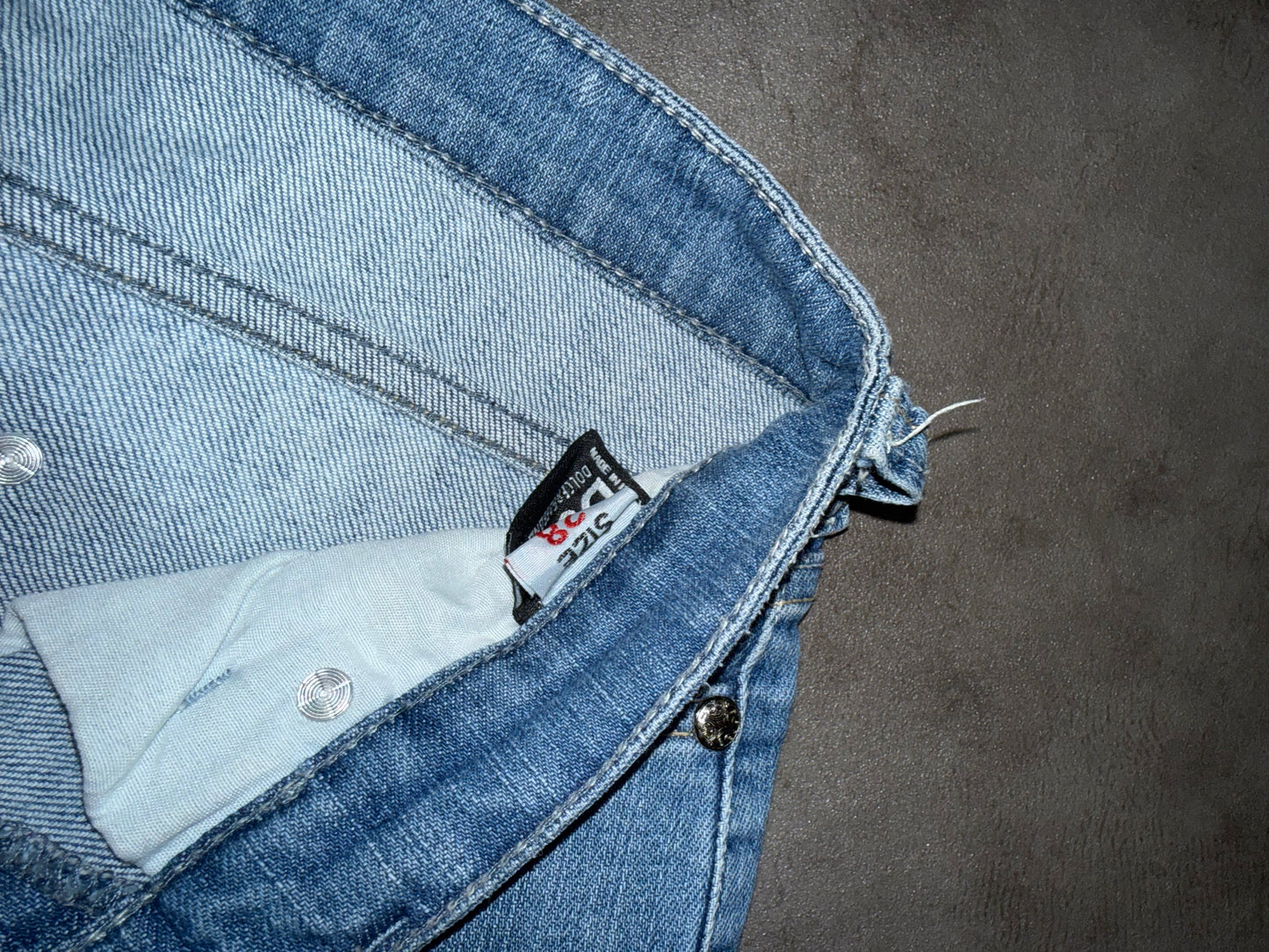 Dolce & Gabbana Strass Pocket Straight Leg Low Waist Jeans (S)