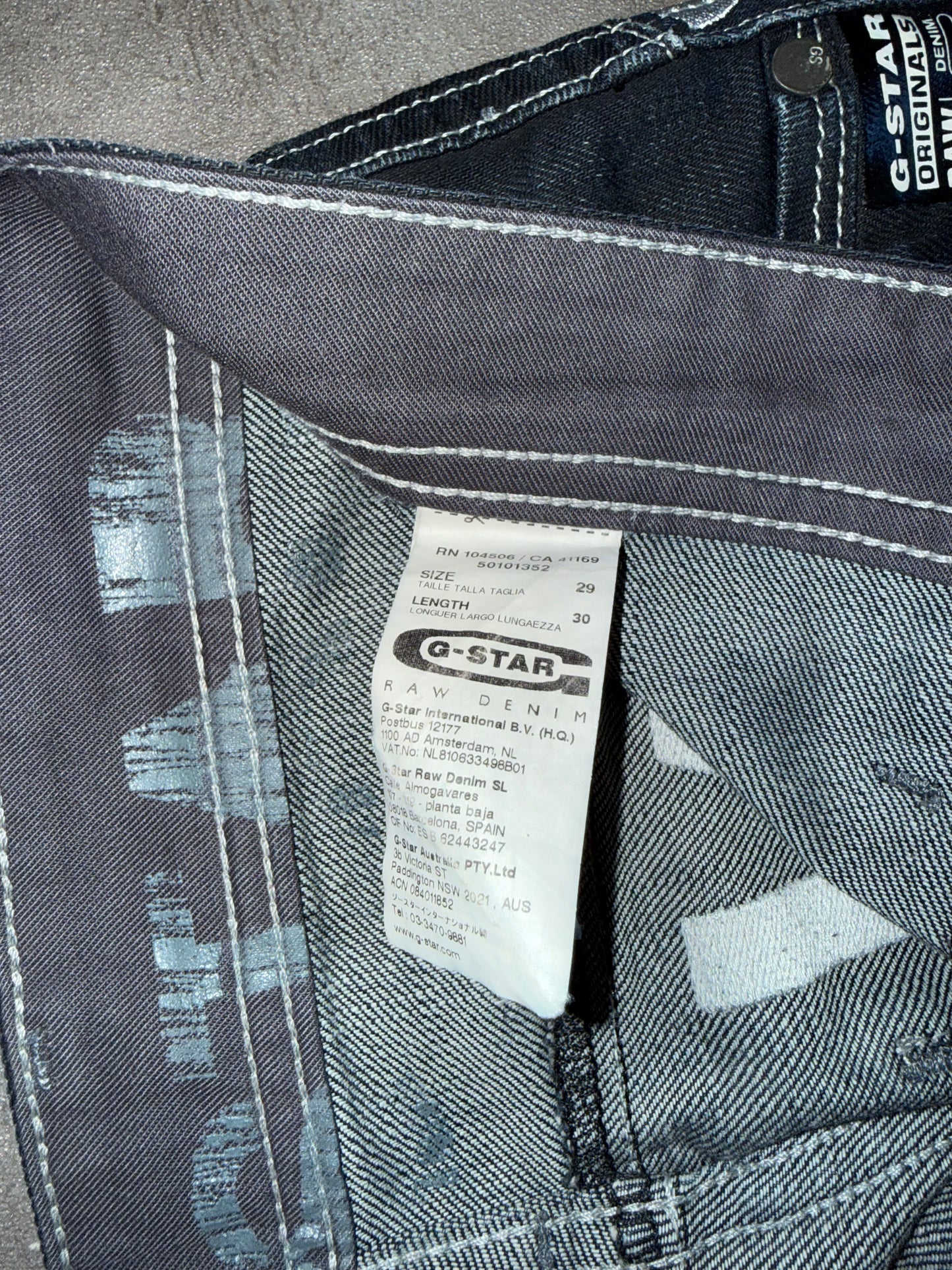 G-Star Big Print Jeans (S)