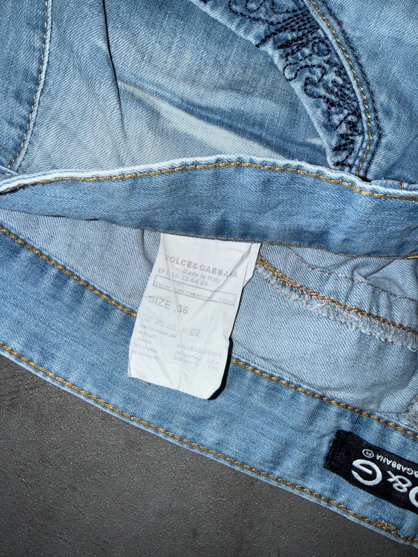 Dolce & Gabbana Print Jeans (L)