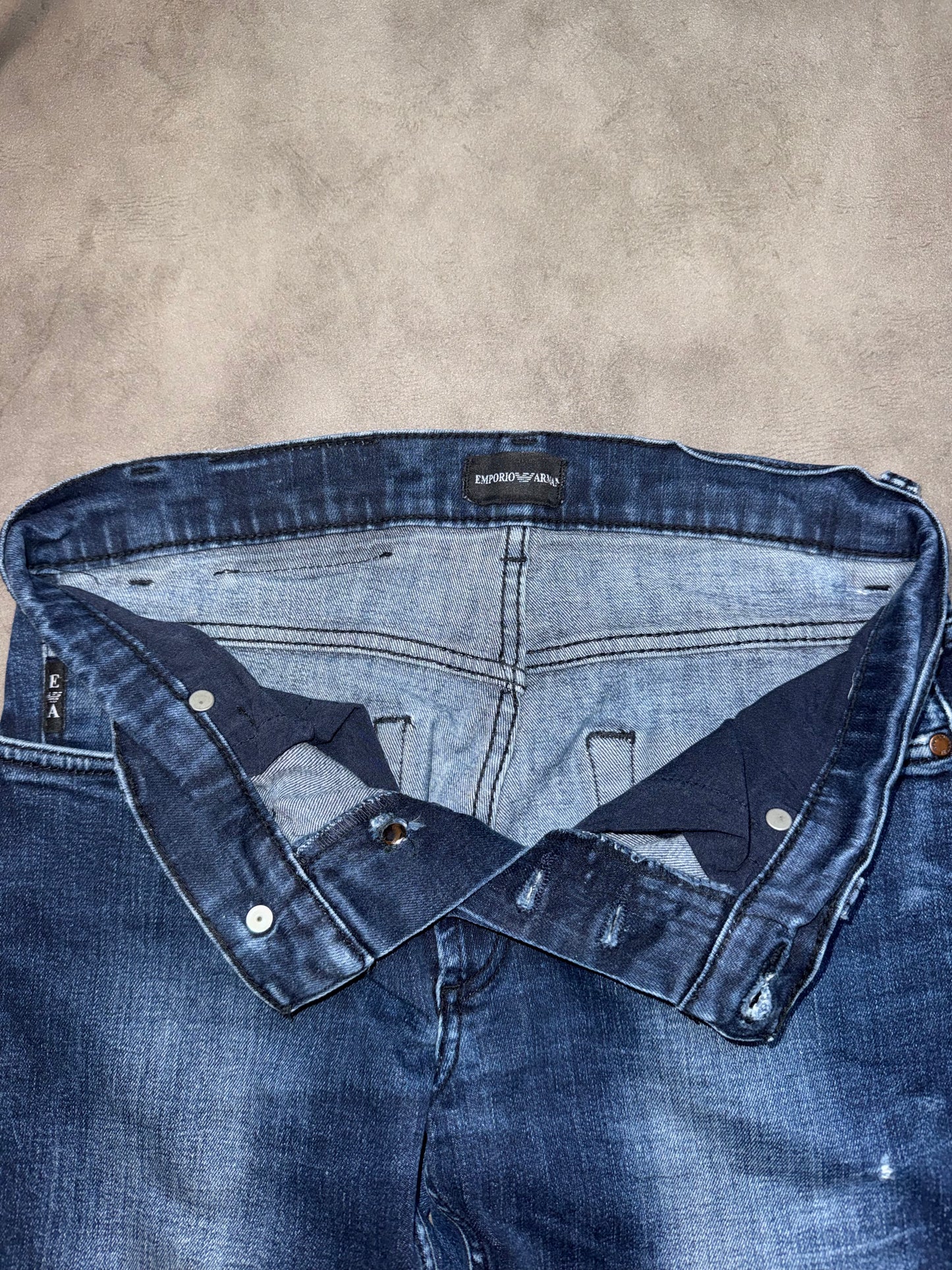 Armani Big Print Jeans (S)