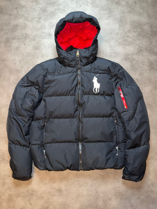 Ralph Lauren Big Pony Daunen-Pufferjacke (XL)