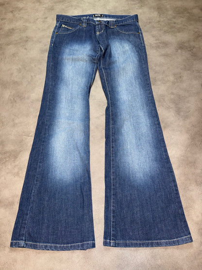 Dolce & Gabbana Strass Pocket Low Waist Bootcut Jeans (S)