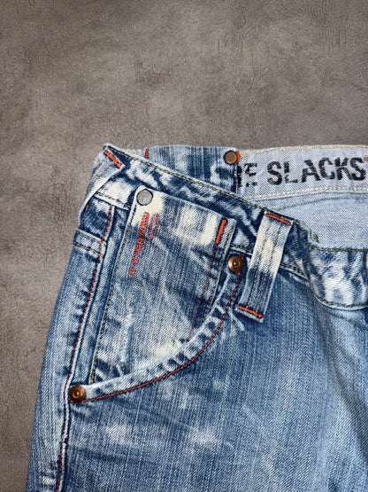 G-Star washed Low Waist Bootcut Jeans (S)