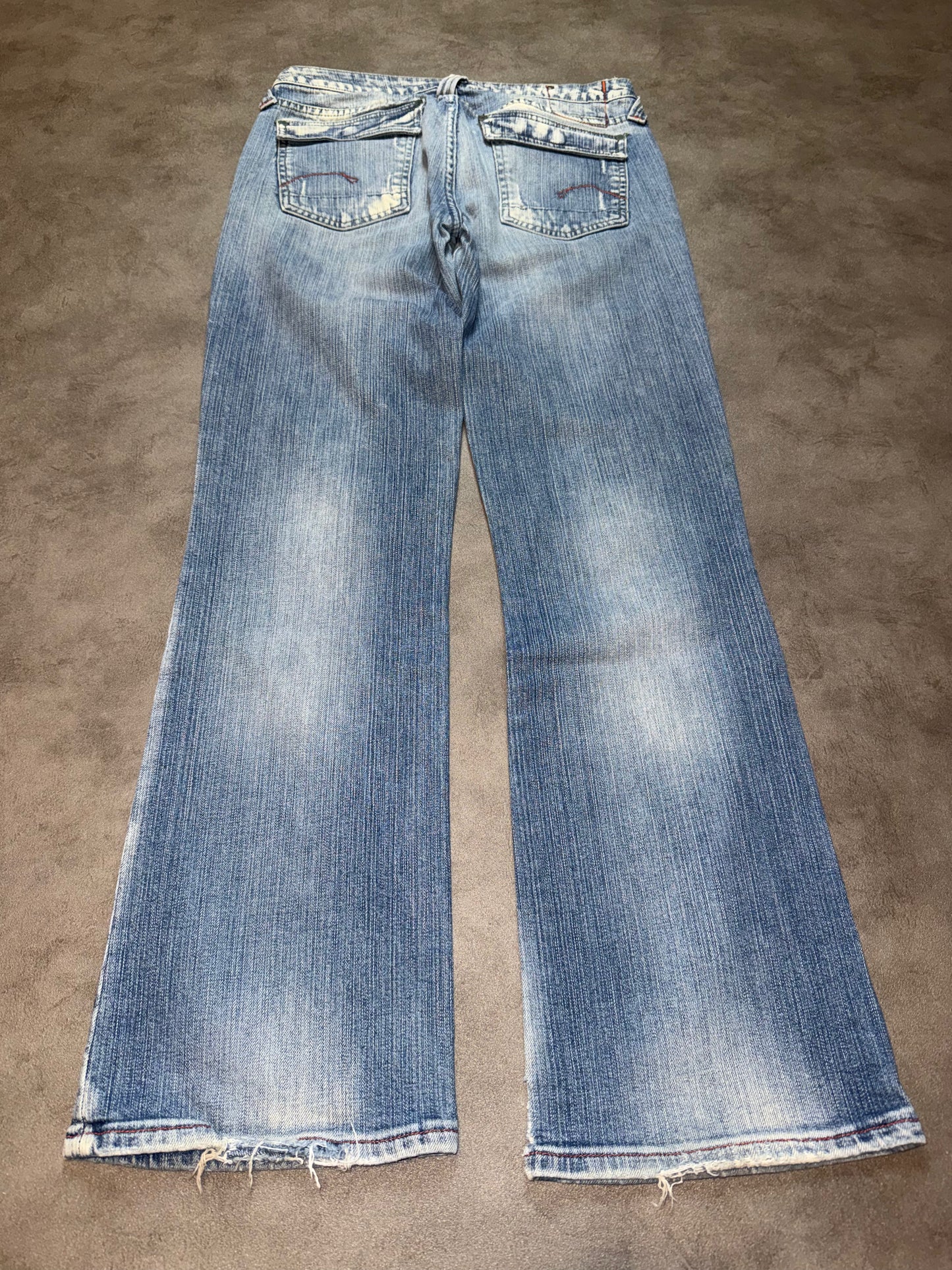 G-Star washed Low Waist Bootcut Jeans (S)