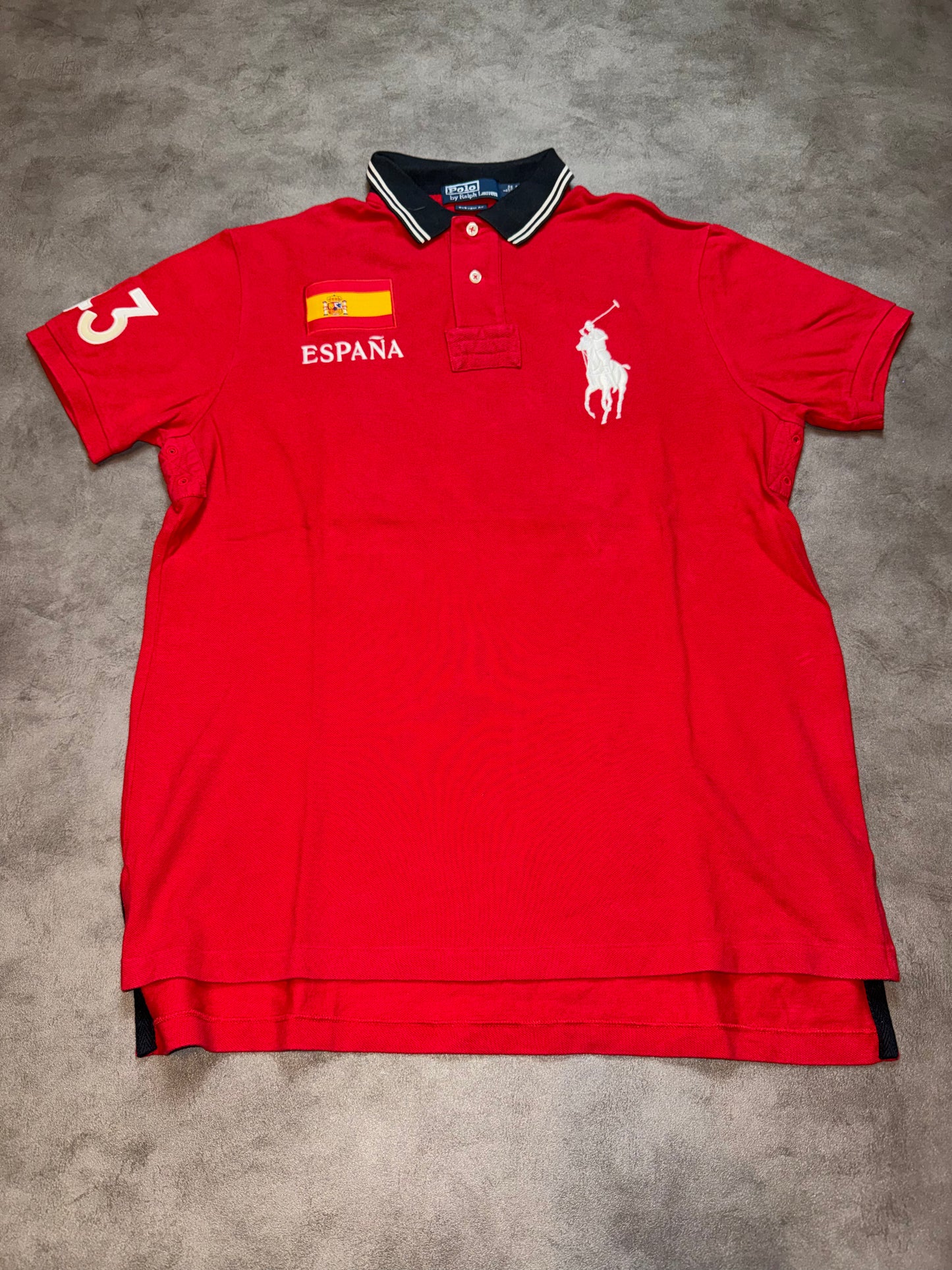 Ralph Lauren Big Pony Spanien Poloshirt (L)