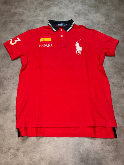 Ralph Lauren Big Pony Spanien Poloshirt (L)