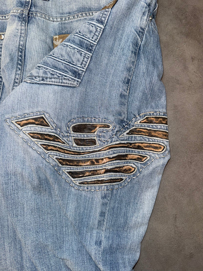 Armani Big Print Jeans (L-XL)