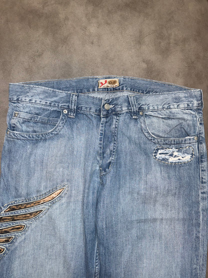 Armani Big Print Jeans (L-XL)