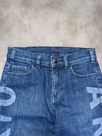 Armani Big Print Jeans (S)