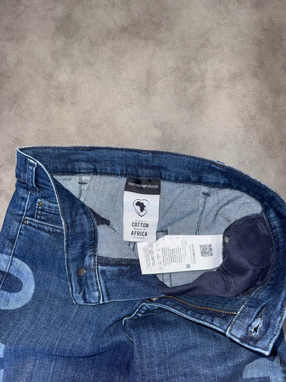 Armani Big Print Jeans (S)