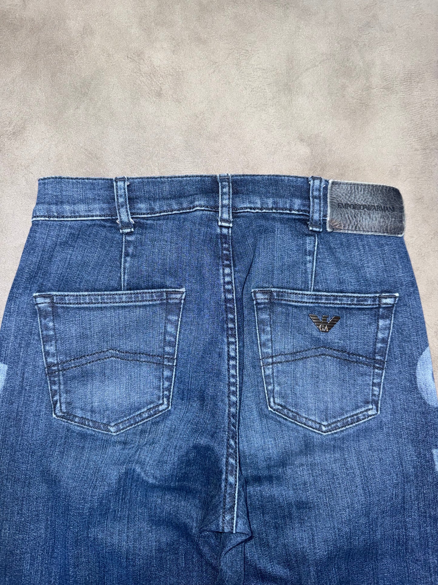 Armani Big Print Jeans (S)