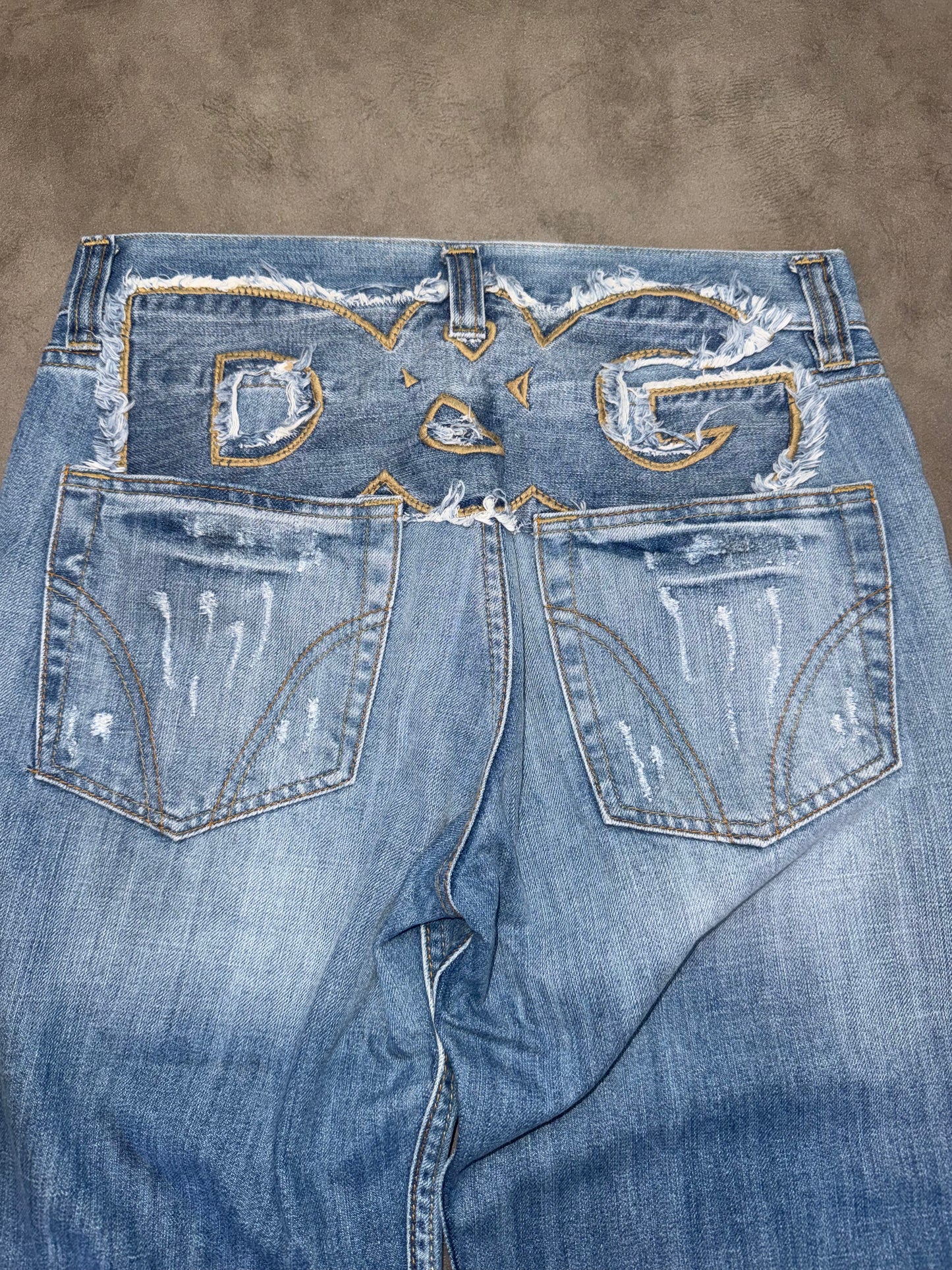 Dolce & Gabbana Big Print Jeans (S)