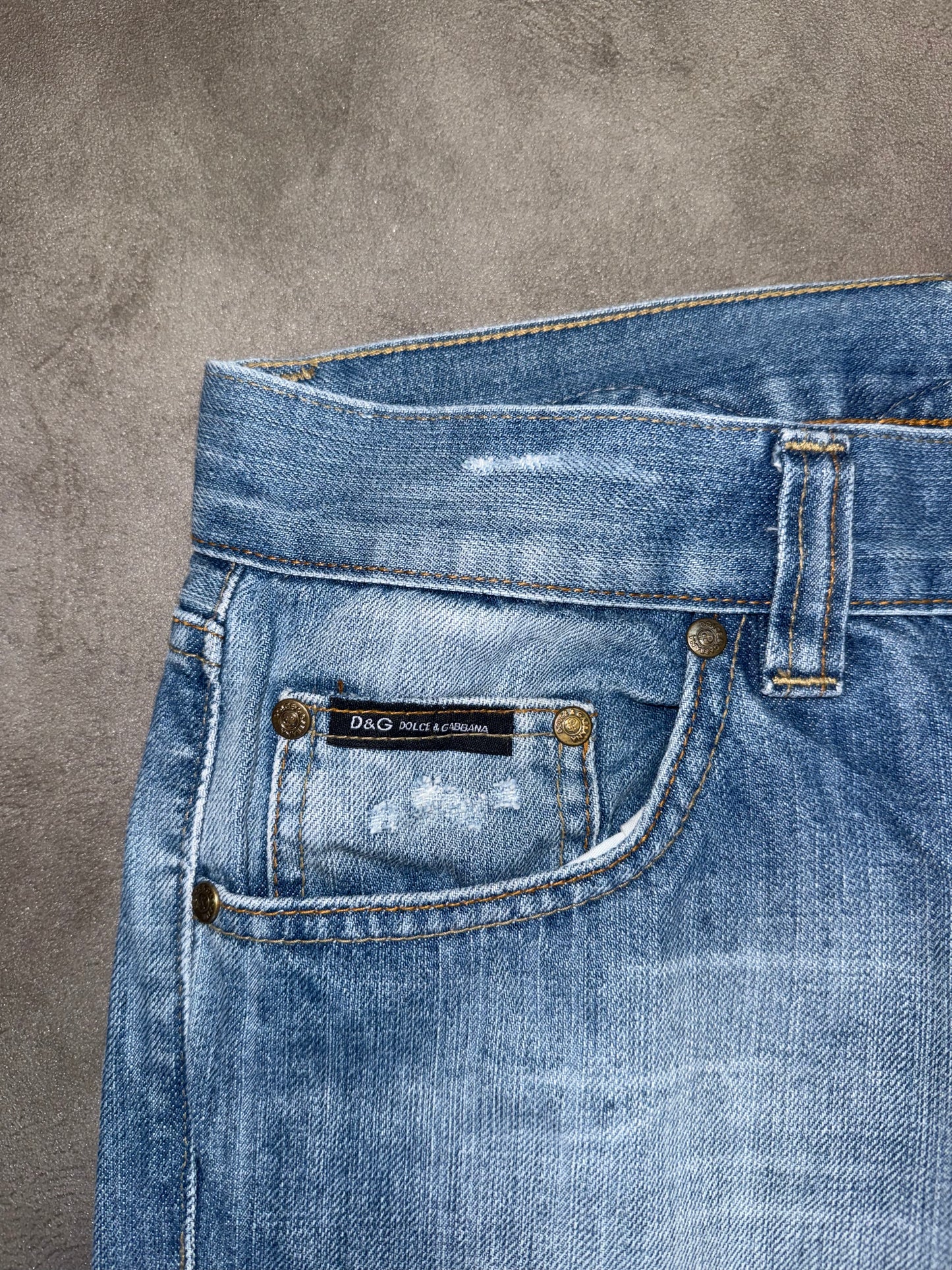 Dolce & Gabbana Big Print Jeans (S)