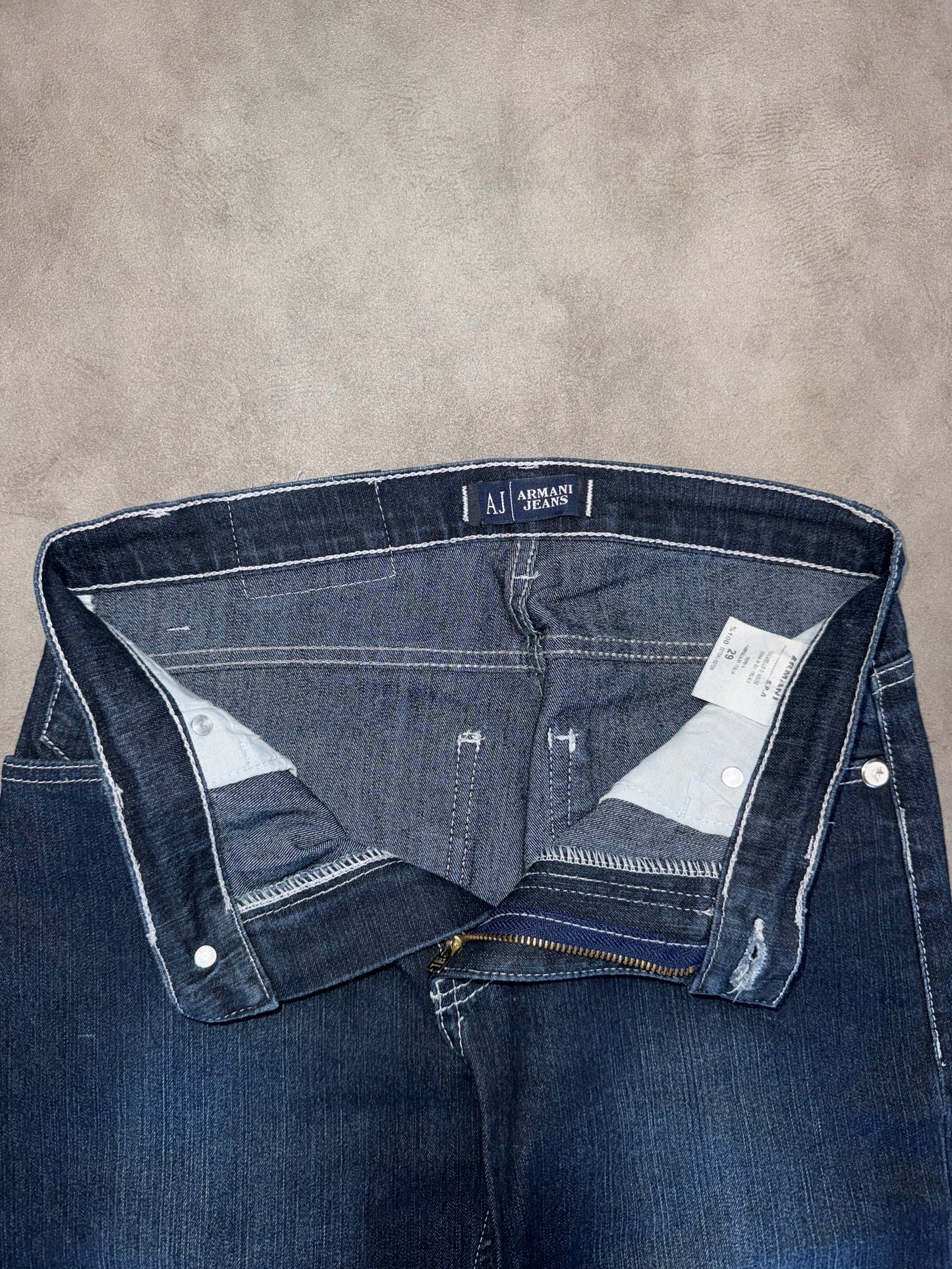 Armani Big Print Jeans (XS)