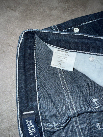 Armani Big Print Jeans (XS)