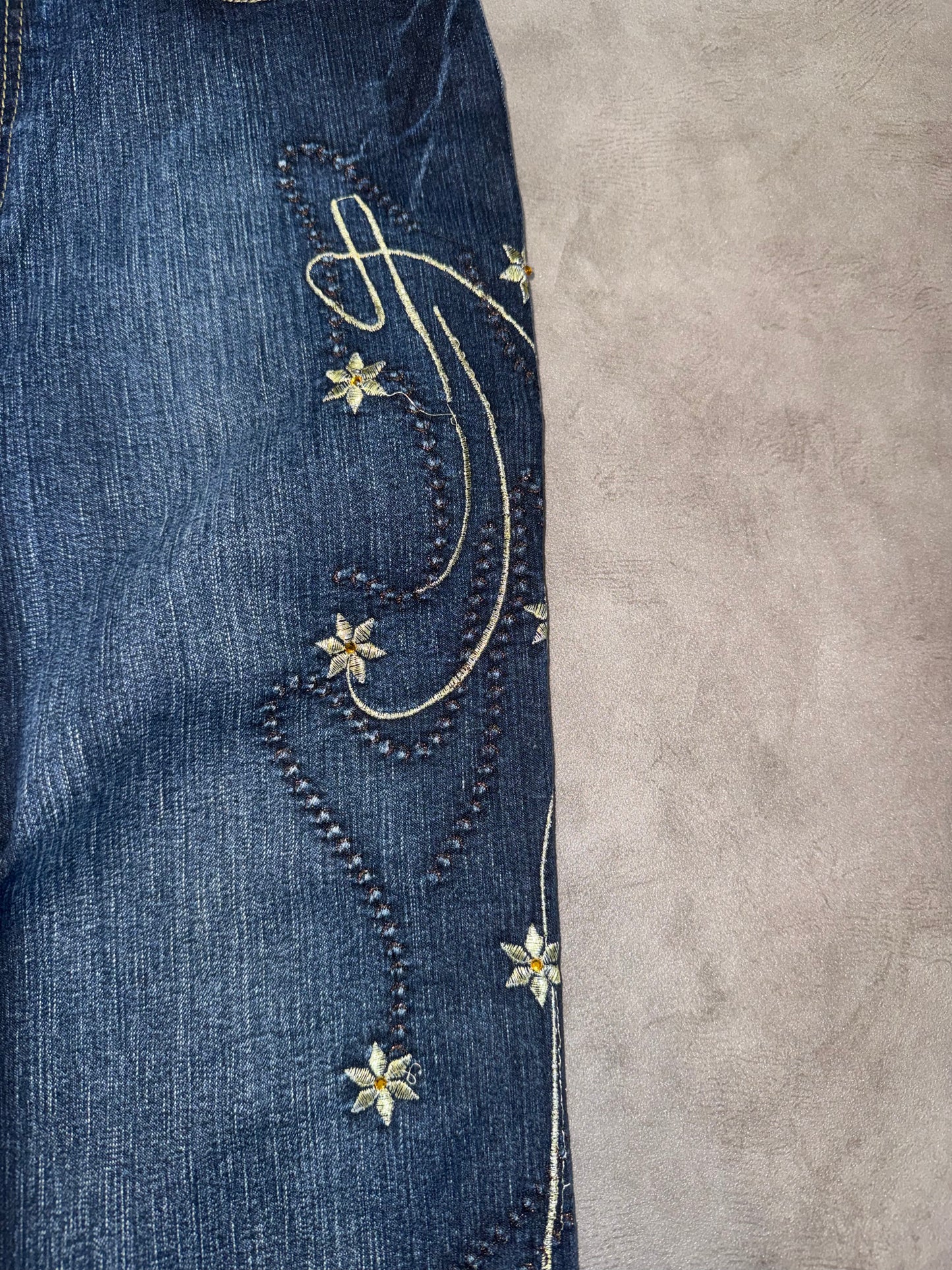 Dolce & Gabbana Big Print Bootcut Jeans (S)