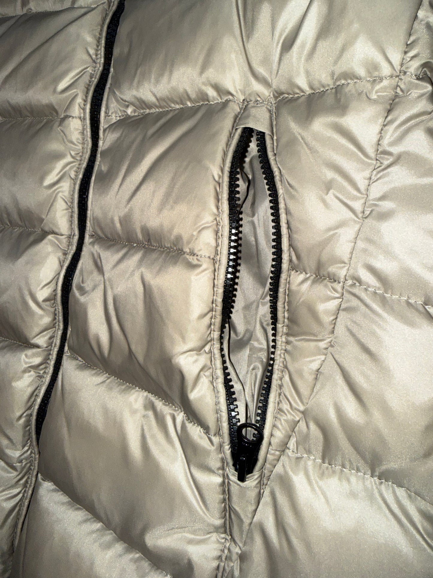 Blauer Usa Pufferjacke (XS)