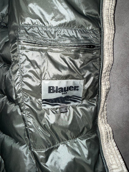Blauer Usa Pufferjacke (XS)