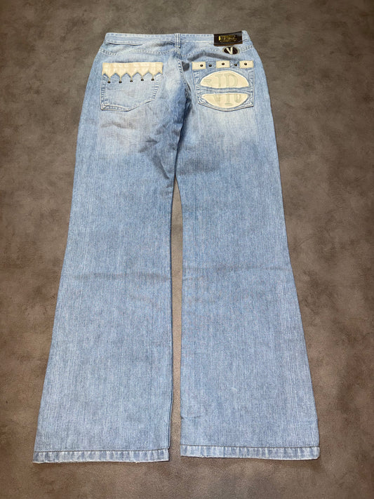 Versace Big Print Jeans (S)