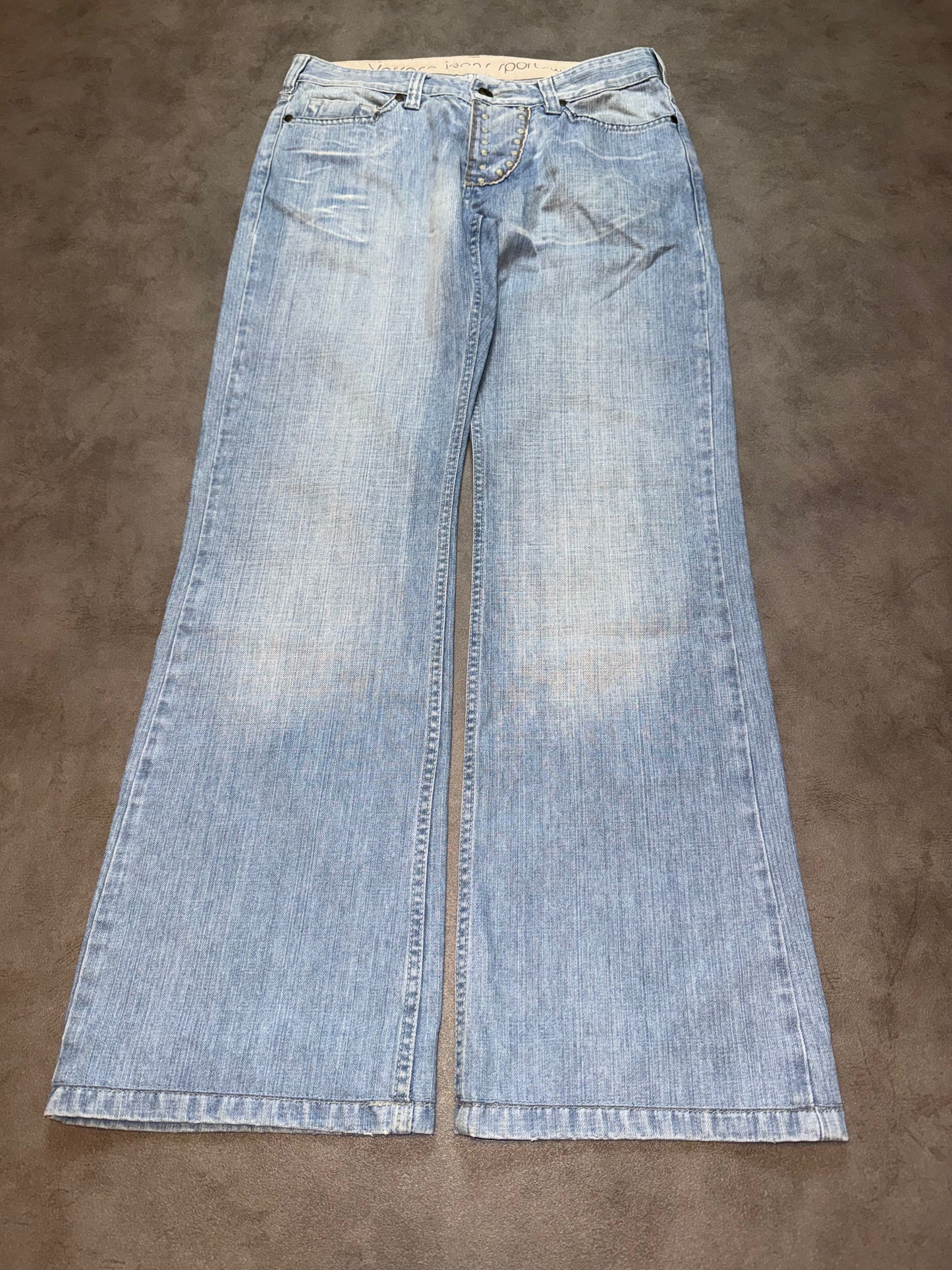 Versace Big Print Jeans (S)