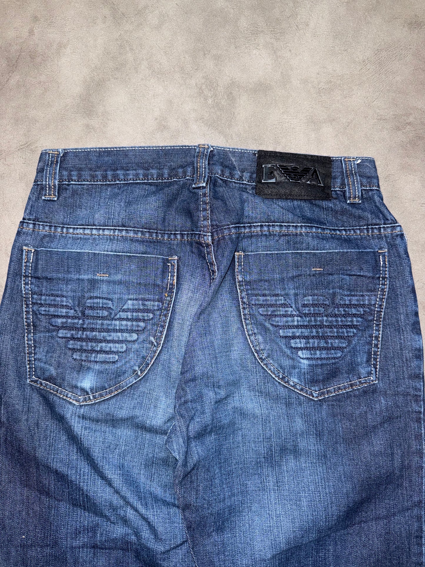 Armani Big Print Jeans (S)