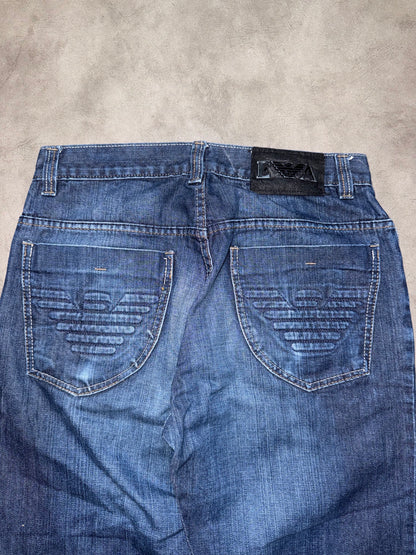 Armani Big Print Jeans (S)
