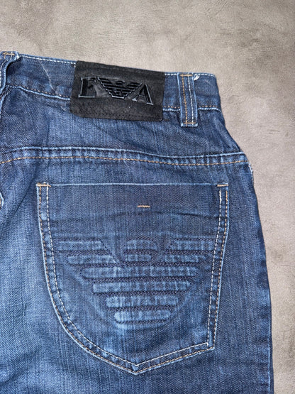 Armani Big Print Jeans (S)