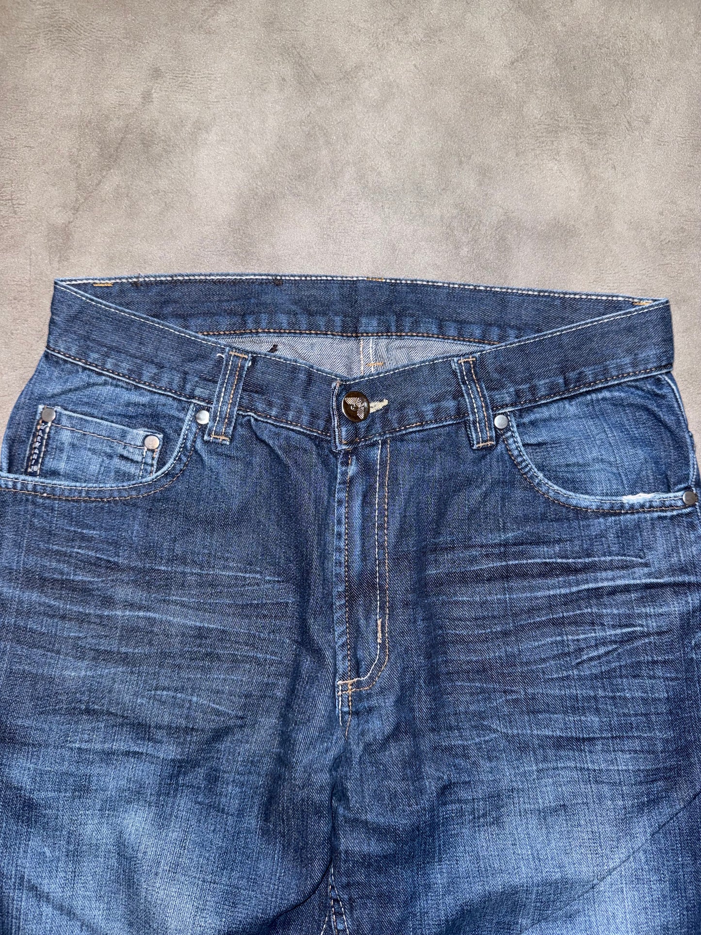 Armani Big Print Jeans (S)