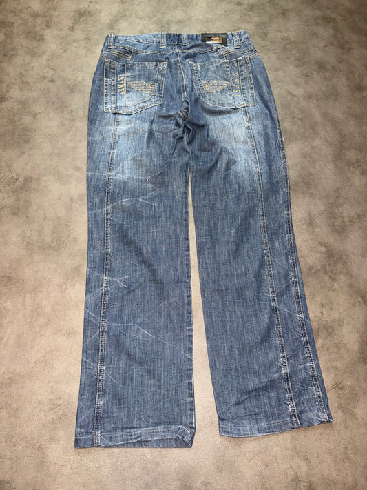 Armani Big Print Jeans (S-M)