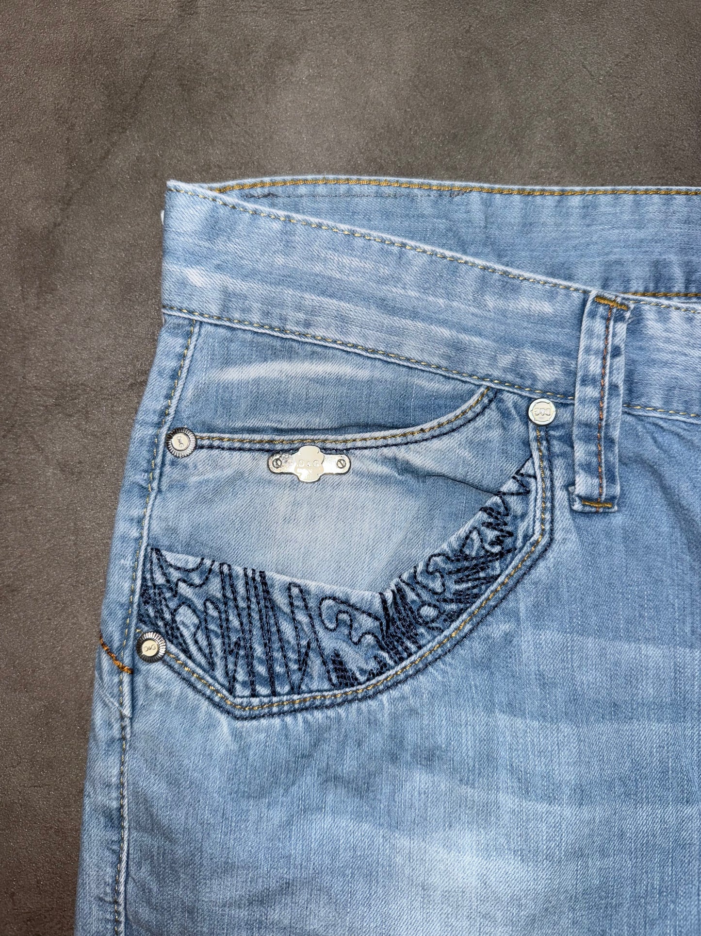 Dolce & Gabbana Print Jeans (L)