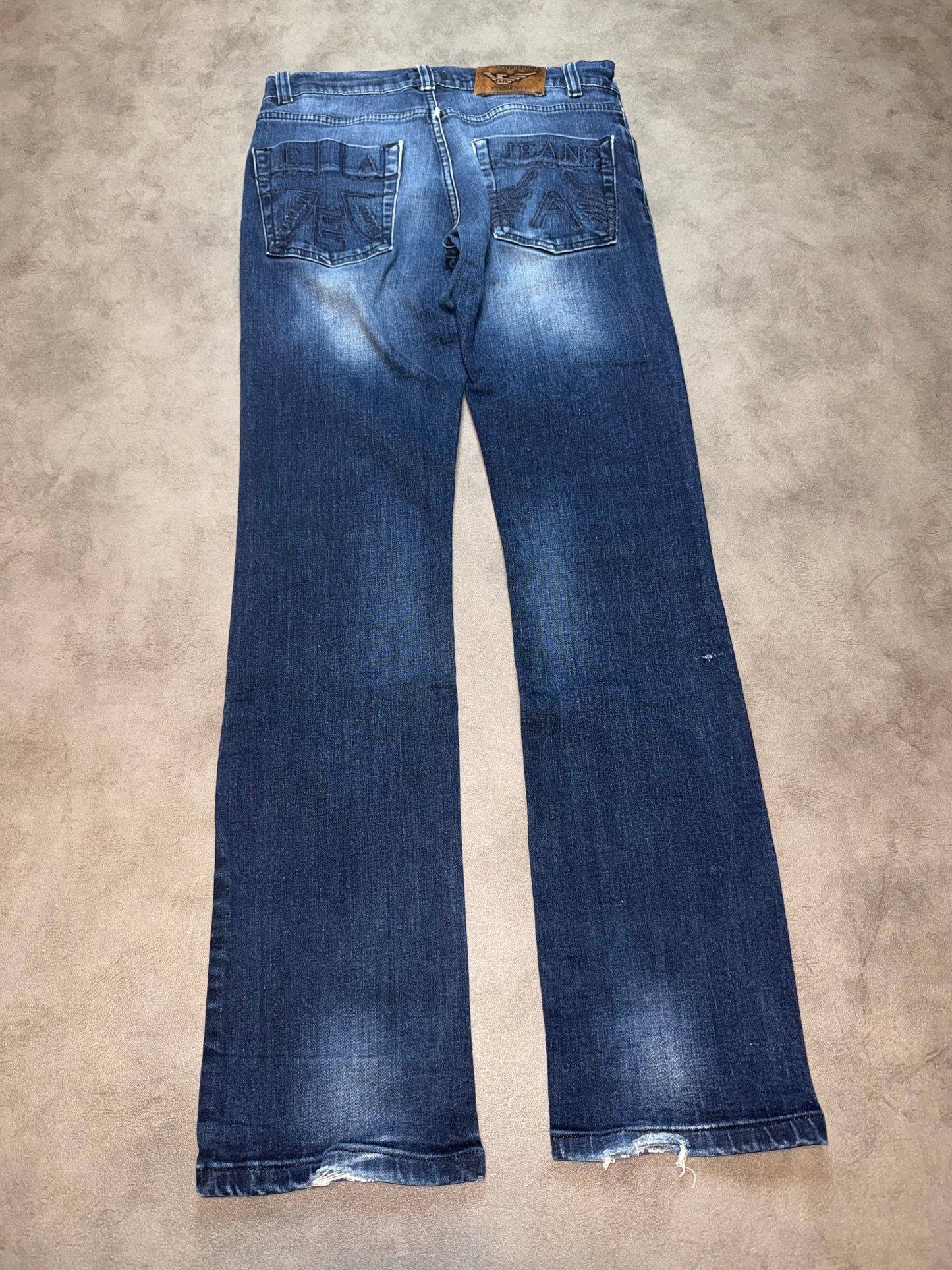 Armani Big Print Jeans (S)