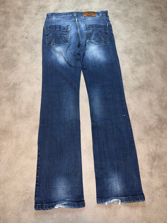 Armani Big Print Jeans (S)