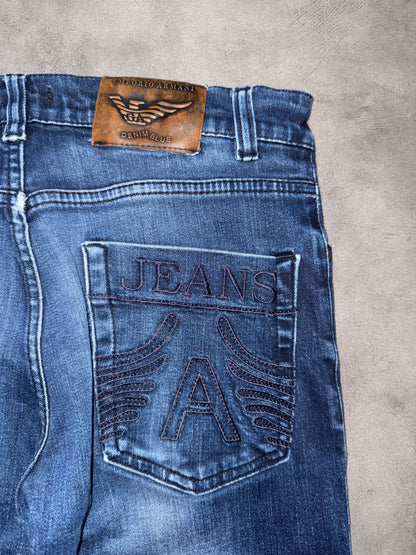 Armani Big Print Jeans (S)