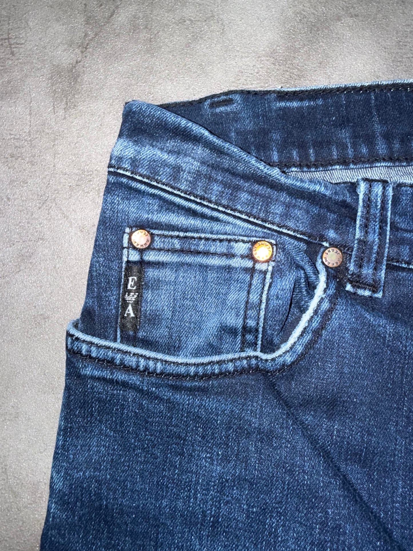 Armani Big Print Jeans (S)