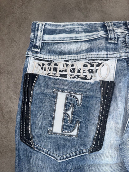 Emporio Armani Big Print Jeans (S)