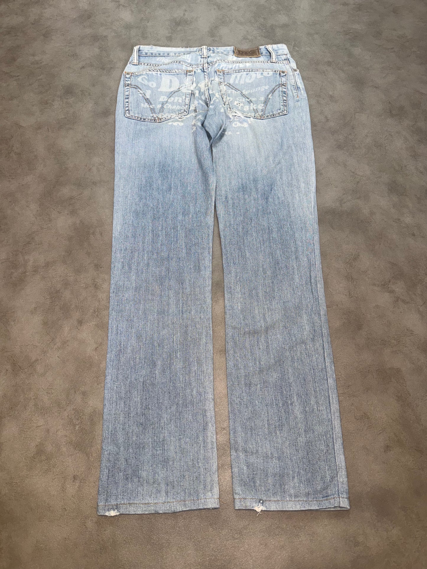 Dolce & Gabbana Big Print Jeans (S)