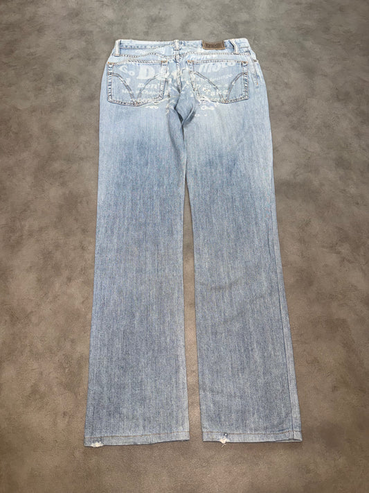 Dolce & Gabbana Big Print Jeans (S)
