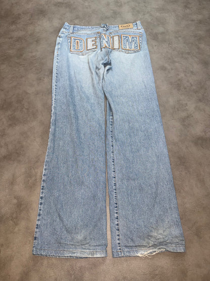 Dolce & Gabbana Big Print Jeans (S)