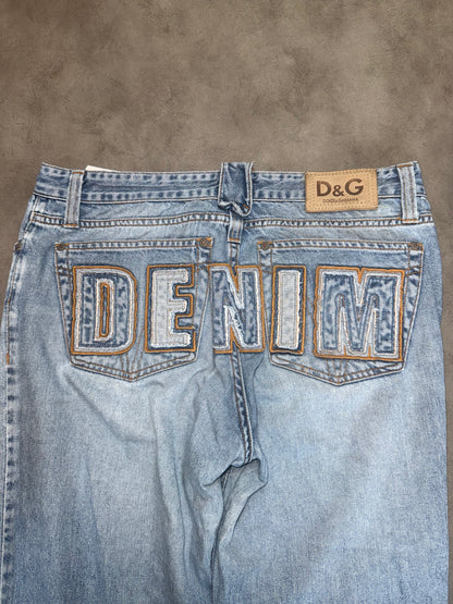 Dolce & Gabbana Big Print Jeans (S)