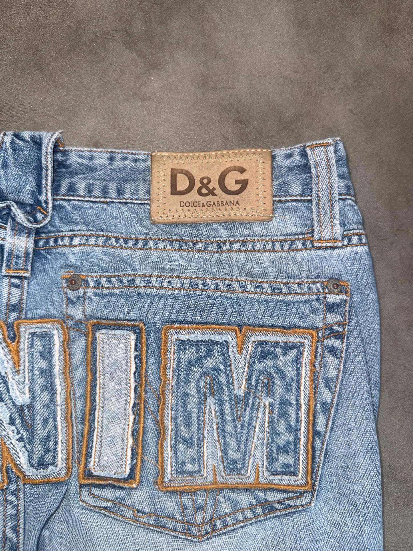 Dolce & Gabbana Big Print Jeans (S)