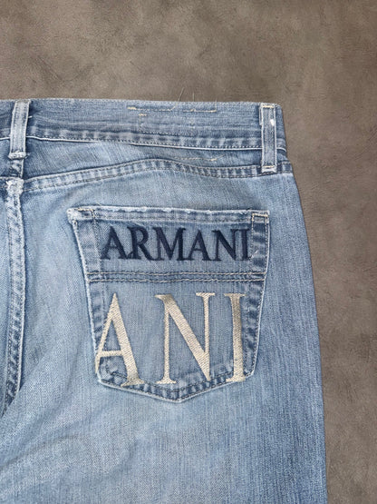 Emporio Armani Big Print Jeans (M)