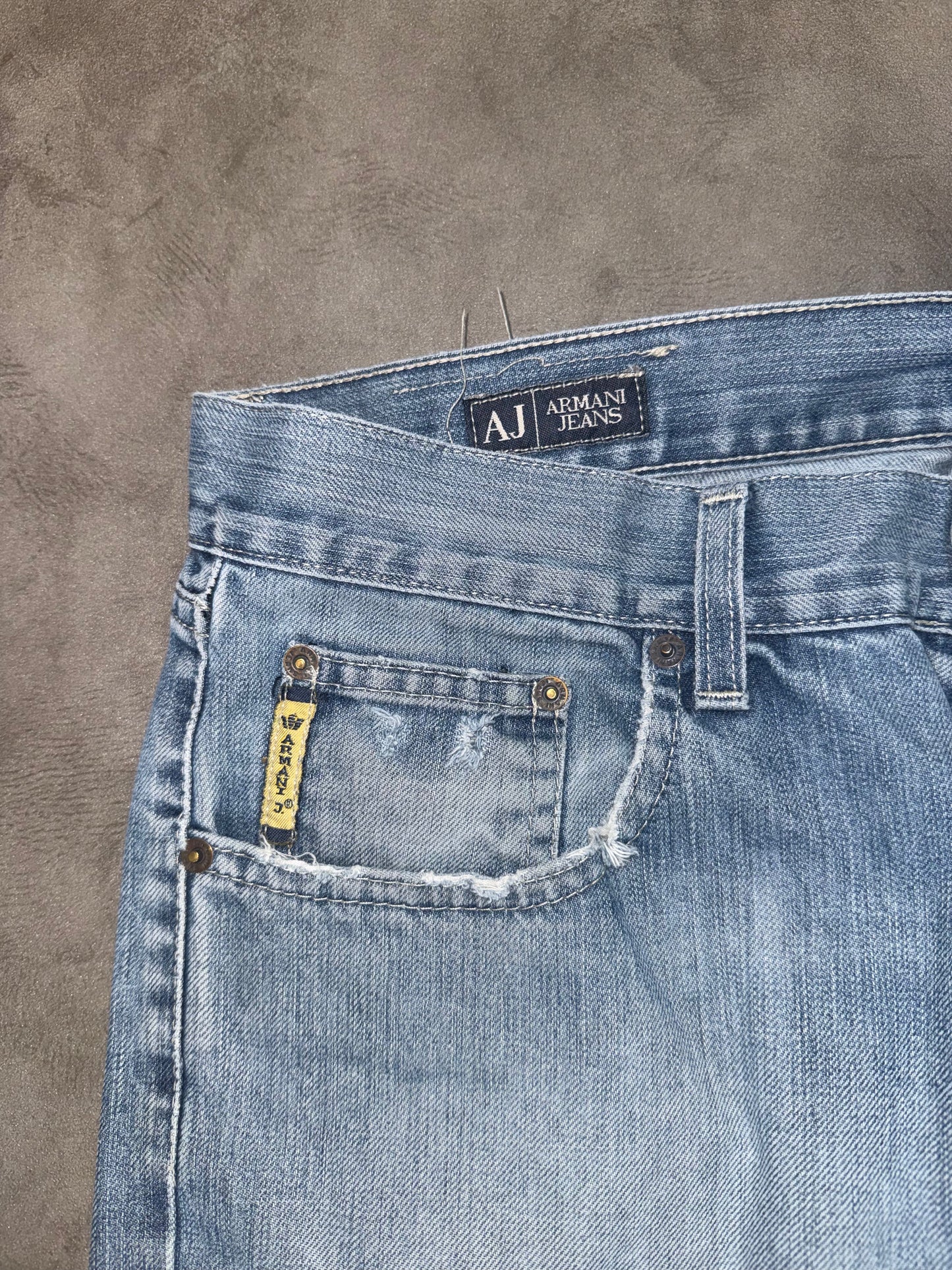 Emporio Armani Big Print Jeans (M)