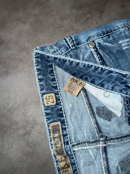 Y2K Low Waist Bootcut Jeans (S)