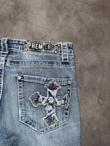 Y2K Bootcut Jeans (S)