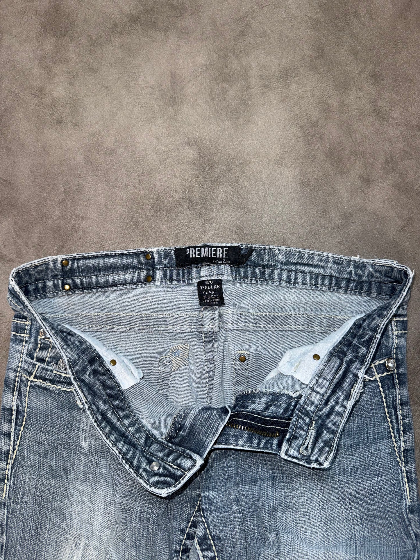 Y2K Bootcut Jeans (S)