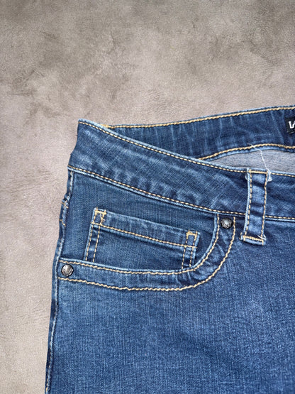 Y2K Mid Waist Bootcut Jeans (M)