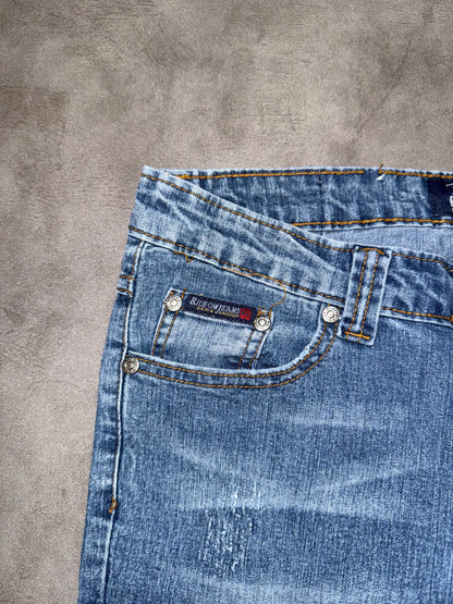 Y2K Low Waist Bootcut Jeans (S)