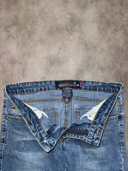 Y2K Low Waist Bootcut Jeans (S)