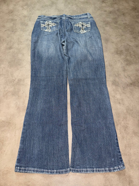 Y2K Bootcut Jeans (M)