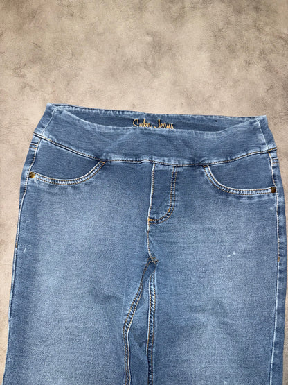 Y2K Low Waist Bootcut Jeans (S)